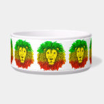 Rasta lion head red yellow green drawing Jamaica  Bowl<br><div class="desc">Rasta colored lion head. Designed for my husband and now shared with you!</div>