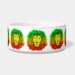Rasta lion head red yellow green drawing Jamaica  Bowl<br><div class="desc">Rasta colored lion head. Designed for my husband and now shared with you!</div>