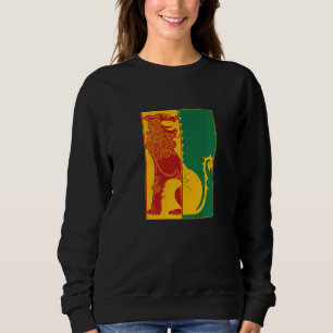 Rasta Lion Jamaican Colors Rastafari For Reggae Sweatshirt