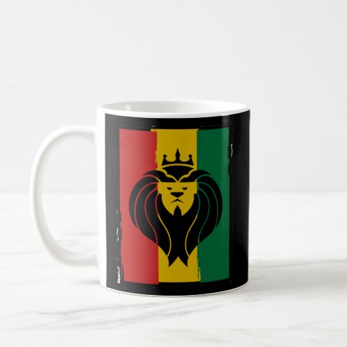 Rasta Lion Judah Jamaica Souvenir Roots Rock Regga Coffee Mug