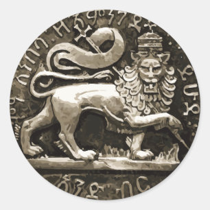 Rasta Lion of Judah Ancient Sticker Design