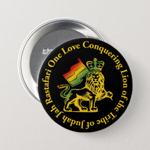 Lion reggae music 1-56mm button badge pin 