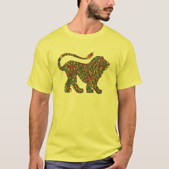 Rasta Lion T- Shirt (Front)