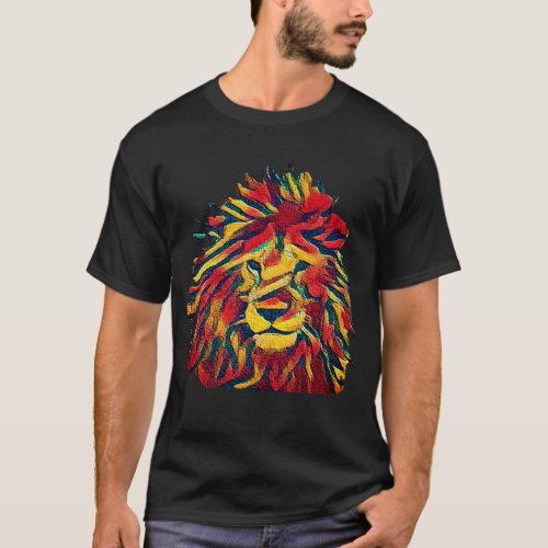 Rasta lion T_Shirt