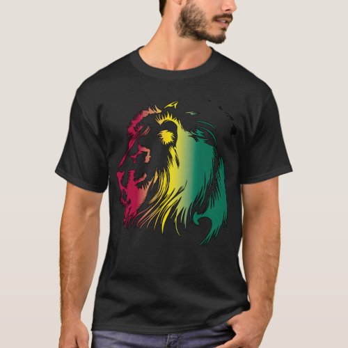 Rasta  Lion T_Shirt
