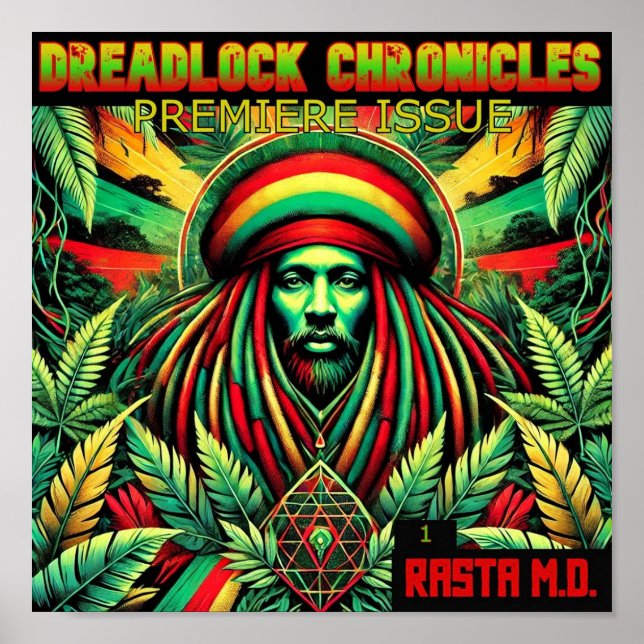 Rasta M.D. DreadLock Chronicles Issue 1 cover Poster (Front)