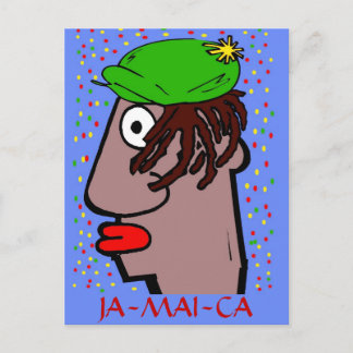 Rasta Man Postcard