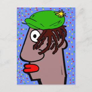 Rasta Man Postcard