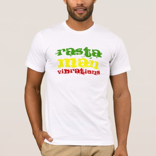 Rasta Man Vibrations T_Shirt