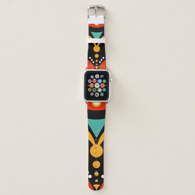 Rasta Mask Apple Watch Band (Front)