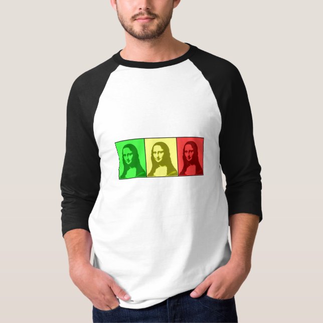 rasta mona lisa T-Shirt (Front)
