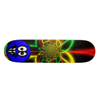 Rasta Oddball colors Skateboard Deck