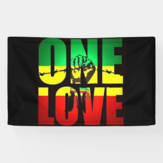 Rasta One Love T-Shirt Postcard Coffee Mug Napkins Banner