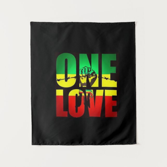 Rasta One Love    Tapestry (Front)