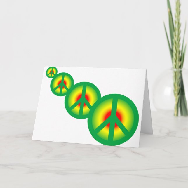 Rasta Peace Multi Card (Front)