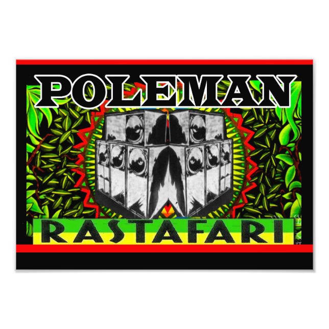 Rasta Poleman Sound Photo Print (Front)