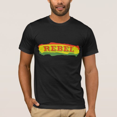 Rasta Rebel Stripes T_Shirt