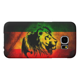 rasta reggae lion flag samsung galaxy s6 case