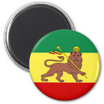 Rasta Reggae Lion Of Judah Magnet at Zazzle