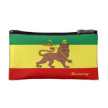 Rasta Reggae Lion of Judah Makeup Bag at Zazzle