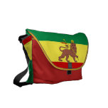 Rasta Reggae Lion of Judah Medium Zero Messenger Courier Bag at Zazzle