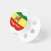 Rasta Reggae Lion of Judah Reggae Baby Pacifier (Front Right)