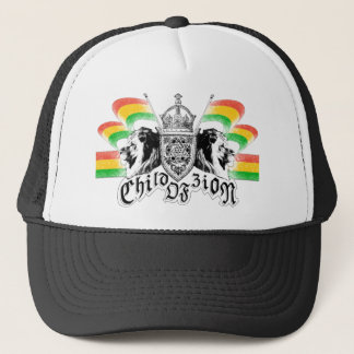 Rasta Reggae Royal Crest Trucker Hat