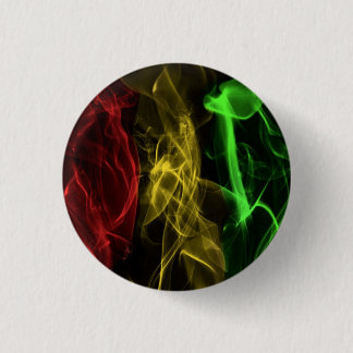 rasta smoke pinback button