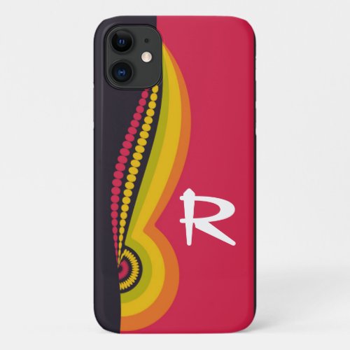 Rasta Sounds Funky Colors iPhone 11 Case
