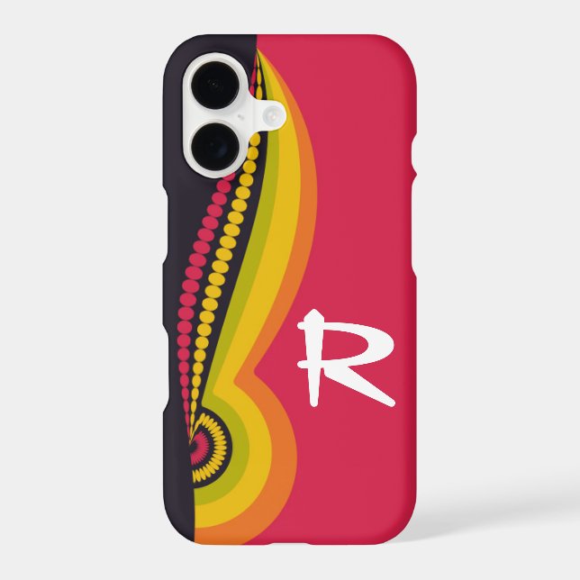 Rasta Sounds Funky Colors Iphone Case (Back)