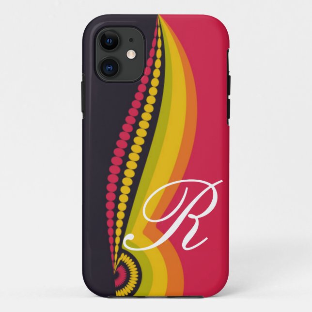 Rasta Sounds Funky Cool iPhone 5 Case (Back)