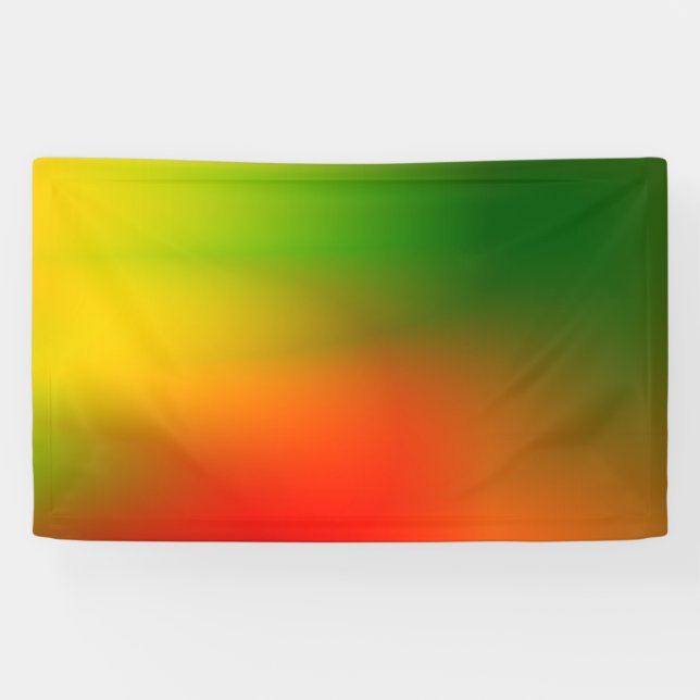 Rasta Splash of Color Banner (Horizontal)