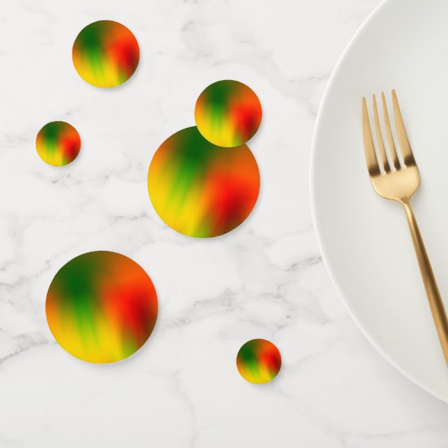 Rasta Splash of Color Confetti (Group)