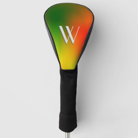 Rasta Splash of Color Golf Head Cover