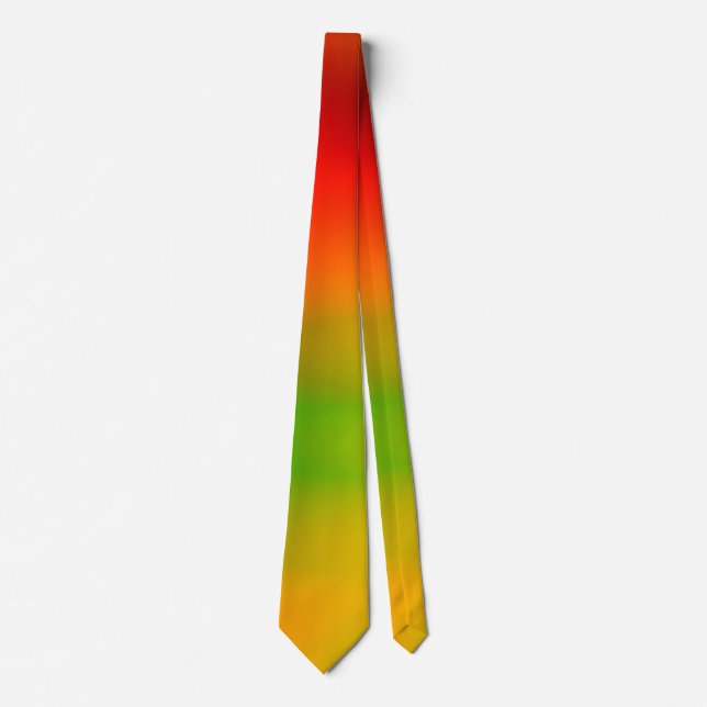 Rasta Splash of Color Tie (Front)
