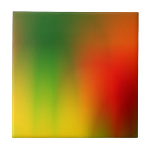 Rasta Splash of Color Tile