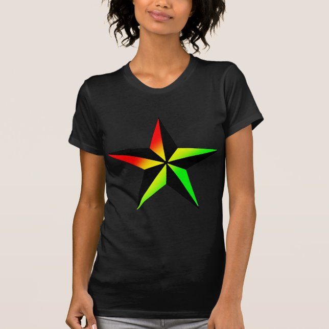 Rasta Star T-Shirt (Front)
