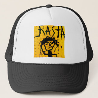 RASTA STICK FIGURE TRUCKER HAT