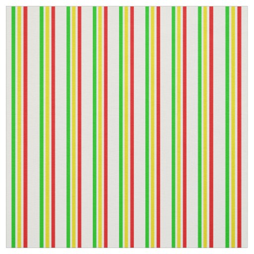Rasta Stripes Fabric