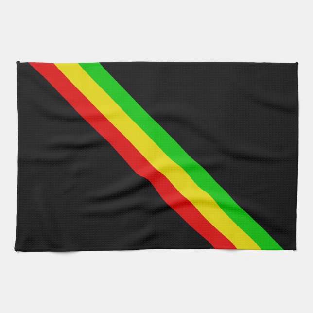 Rasta Stripes Towel (Horizontal)