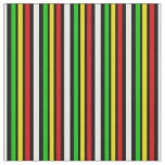 Rasta Stripes With Black Fabric