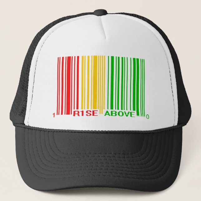 RASTA TRUCKER HAT (Front)