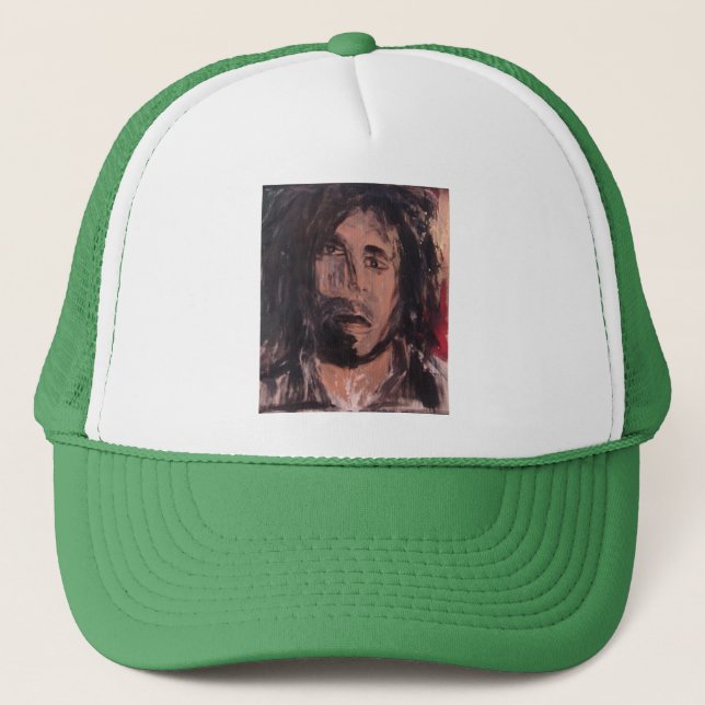 Rasta Trucker Hat (Front)