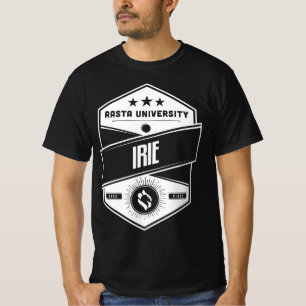 Rasta University Irie Good Vibes Reggae T-Shirt