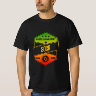 Rasta University Soca Good Vibes Rasta Reggae T-Shirt