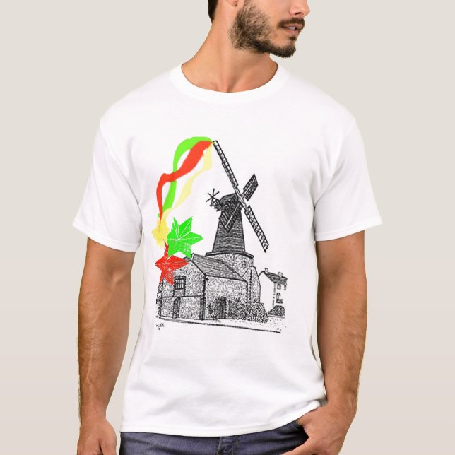 rasta windmills T-Shirt (Front)