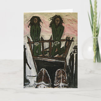 RASTA WITCH TRIALS CARD