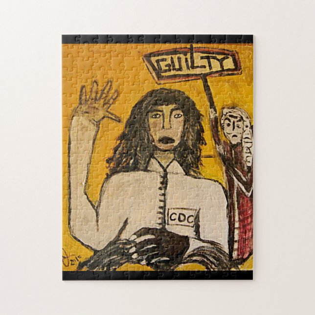 RASTA WITCH TRIALS CONVICTED JIGSAW PUZZLE (Vertical)