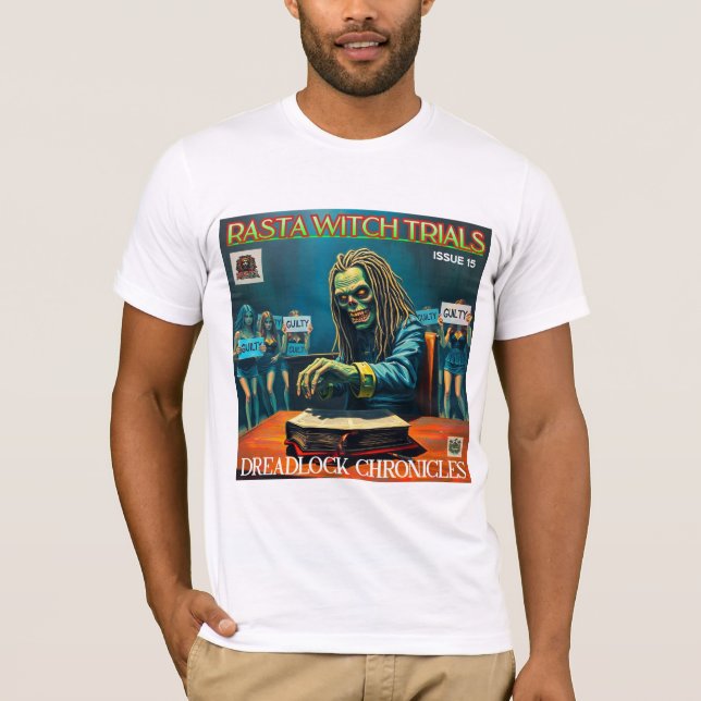 RASTA WITCH TRIALS - DREADLOCK CHRONICLES ISSUE 15 T-Shirt (Front)