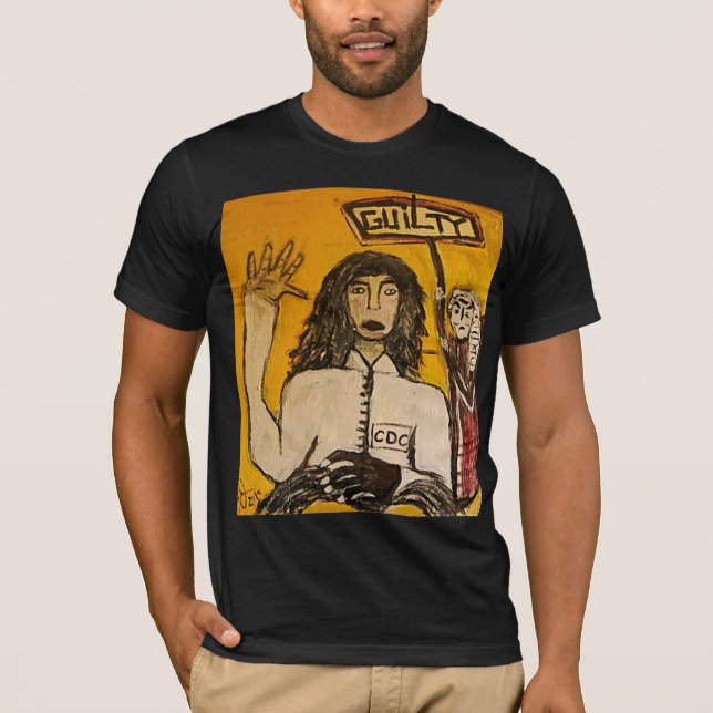 RASTA WITCH TRIALS GUILTY T-Shirt (Front)